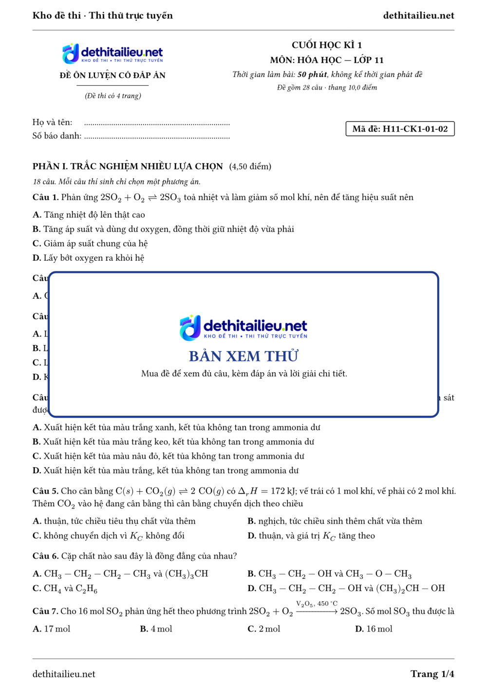 Trang 1 của đề H11-CK1-01-02