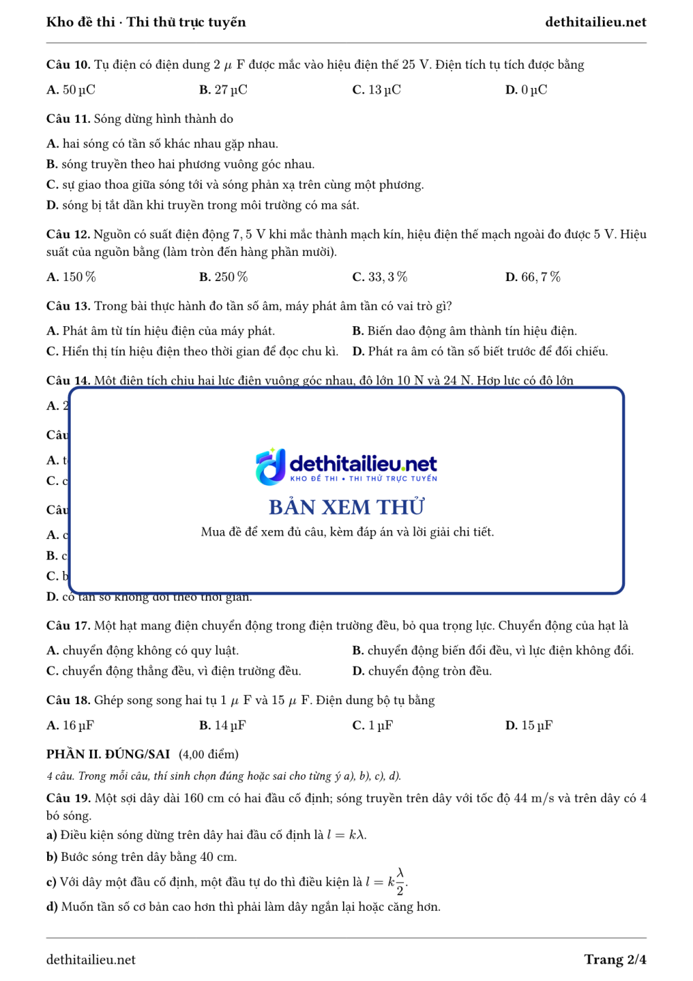 Trang 2 của đề L11-KSCL-01-05