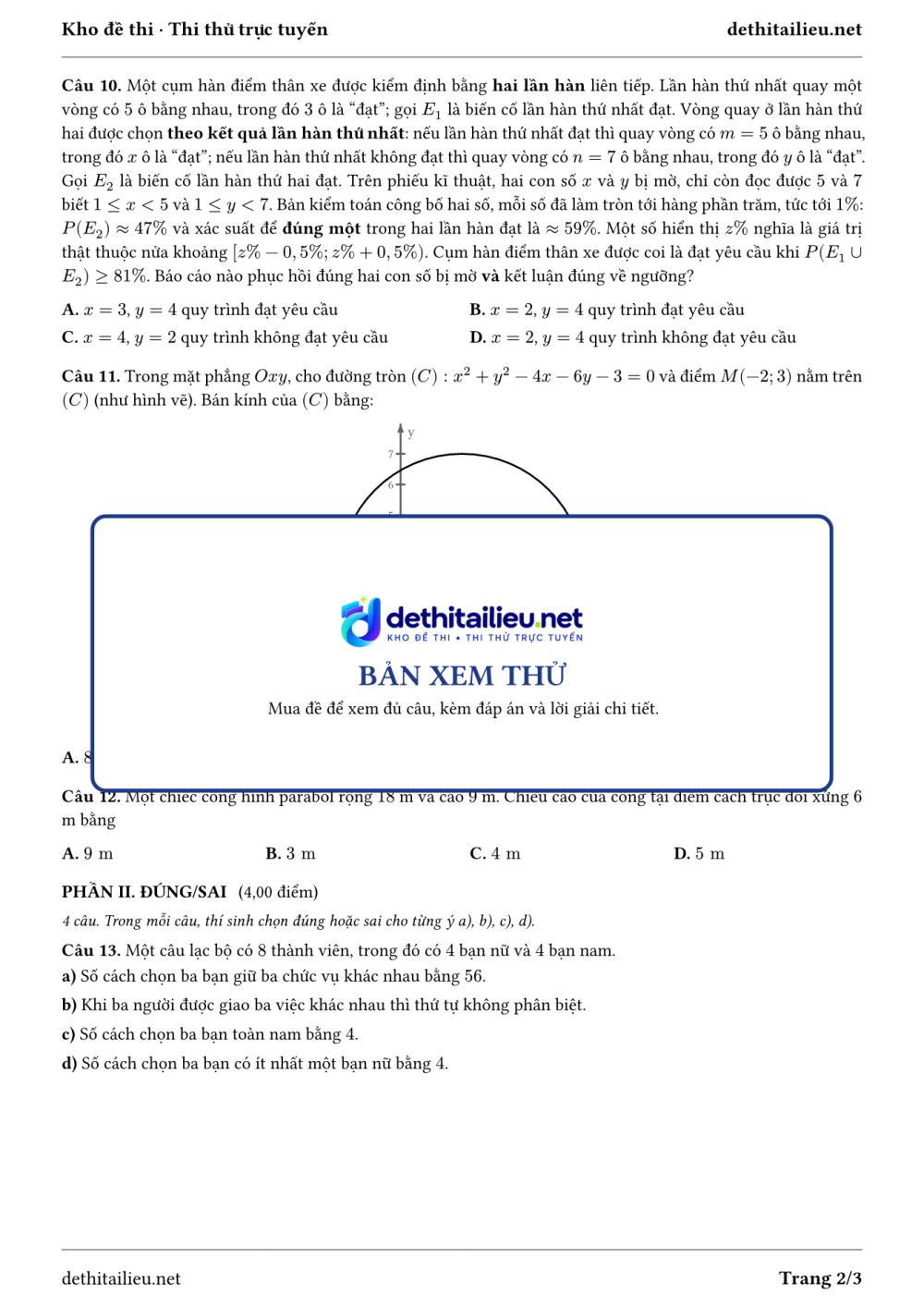 Trang 2 của đề T10-GK2-01-02