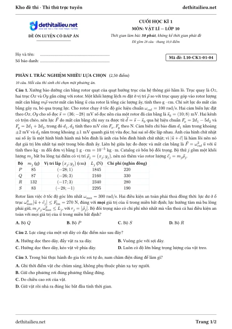 Trang 1 của đề L10-CK1-01-04