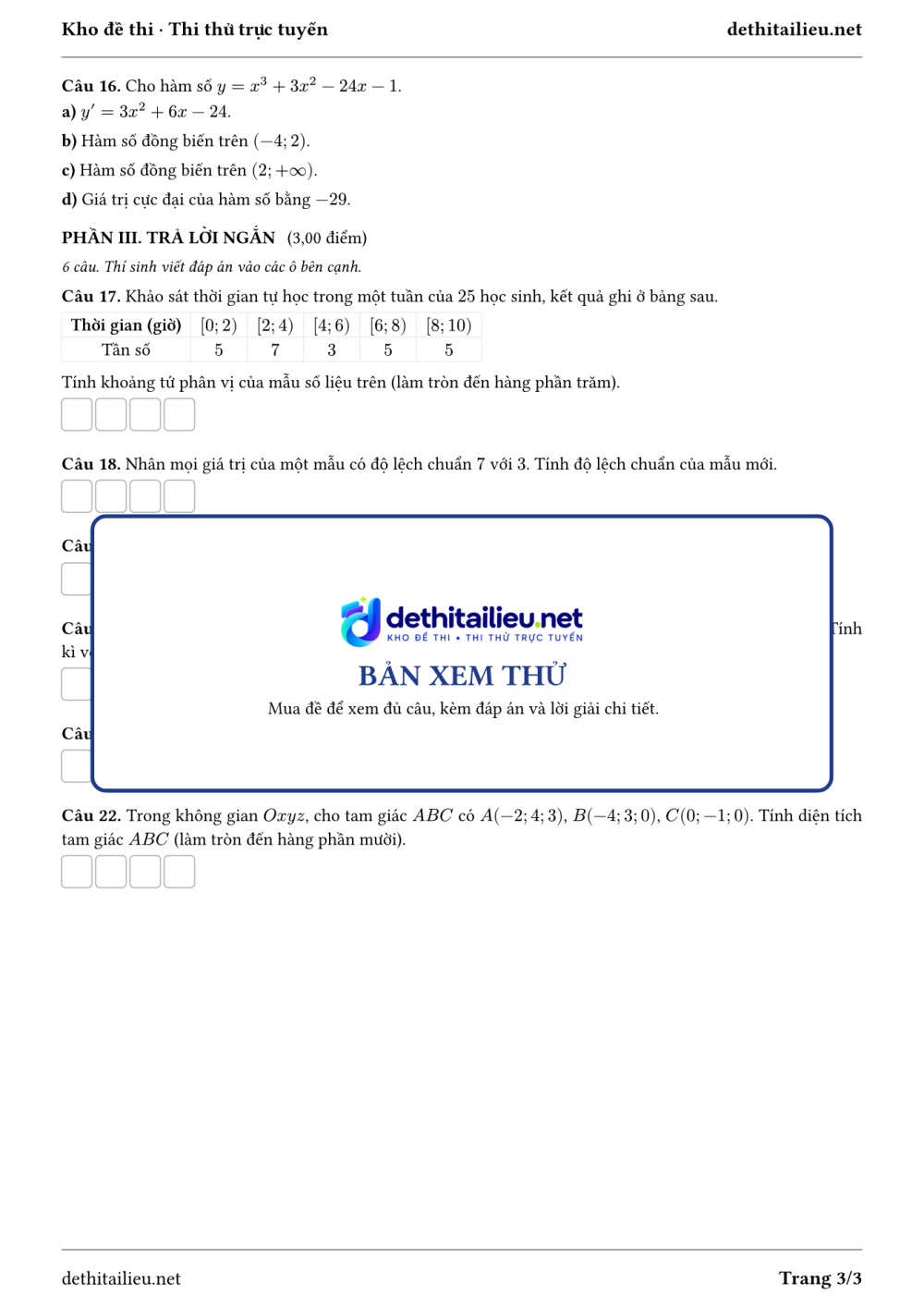 Trang 3 của đề T-TN-07-01