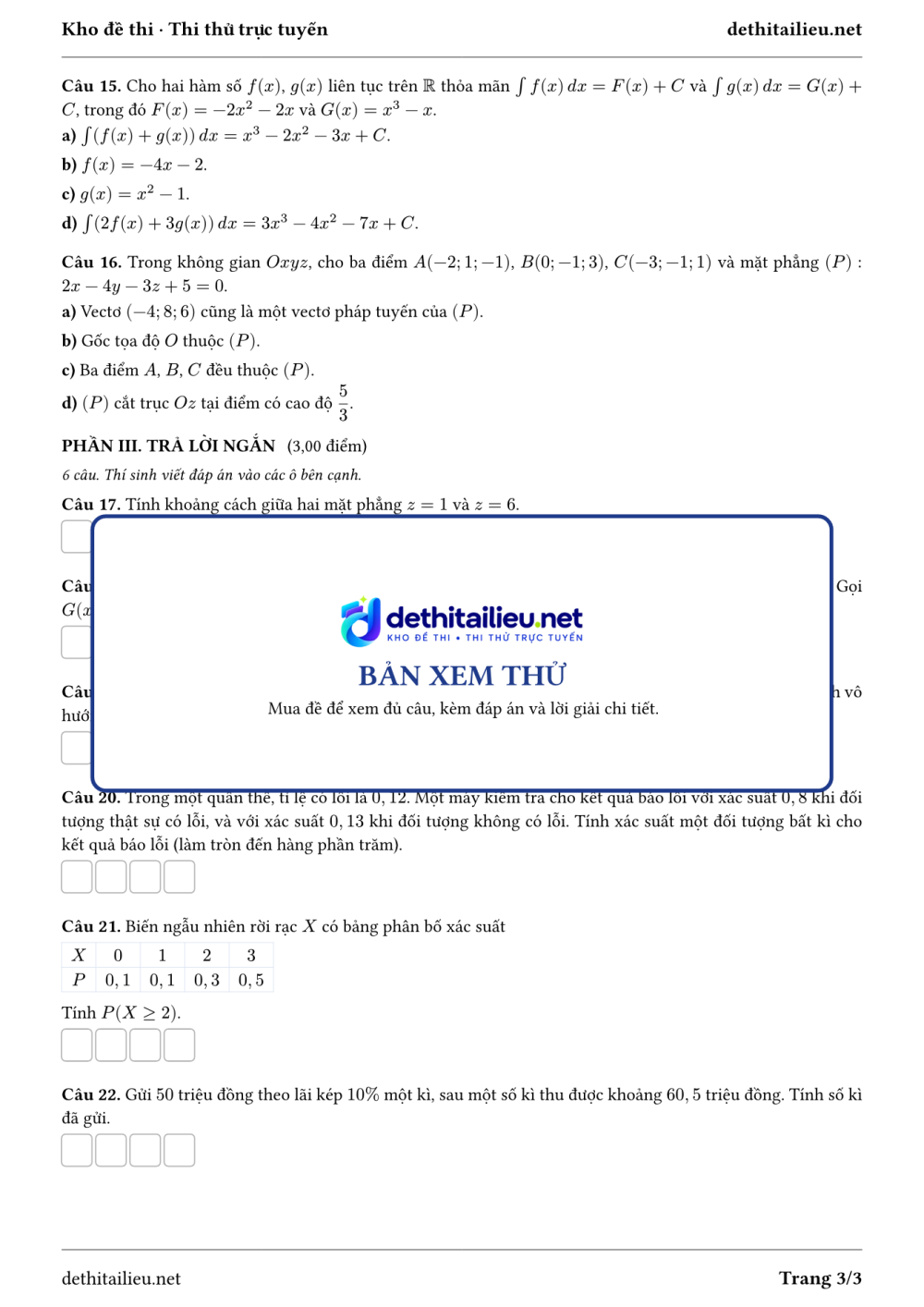 Trang 3 của đề T-TN-07-12