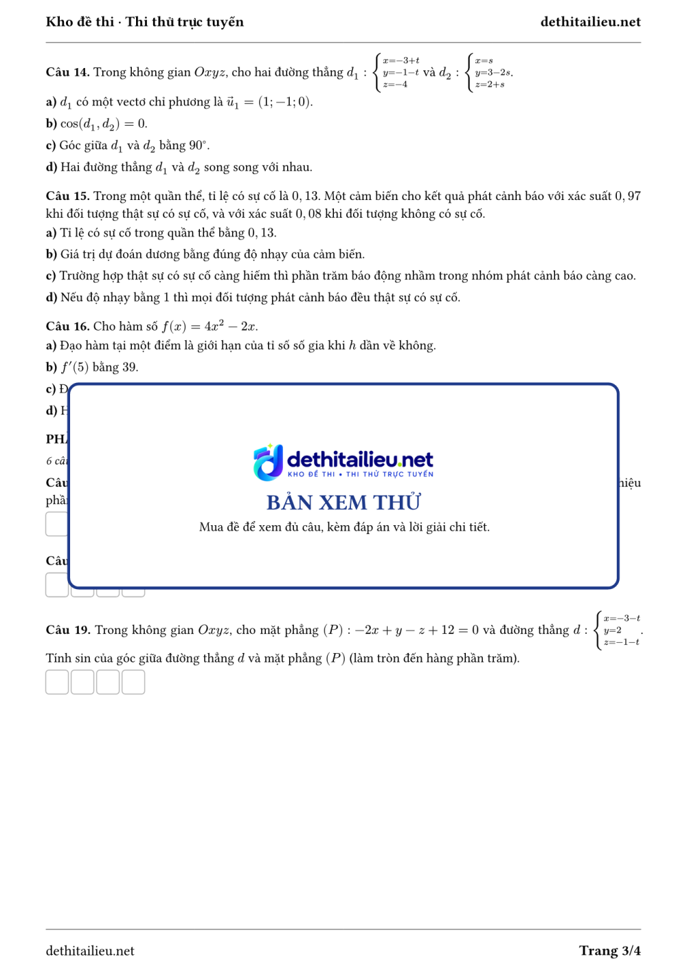 Trang 3 của đề T-TN-07-04