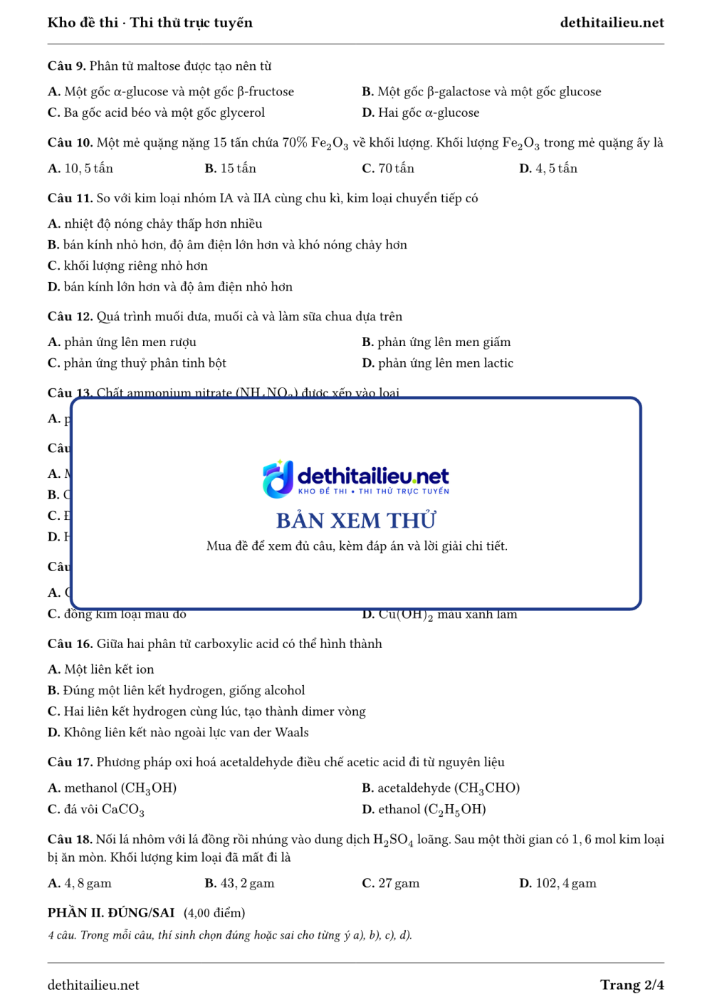 Trang 2 của đề H-TN-06-02