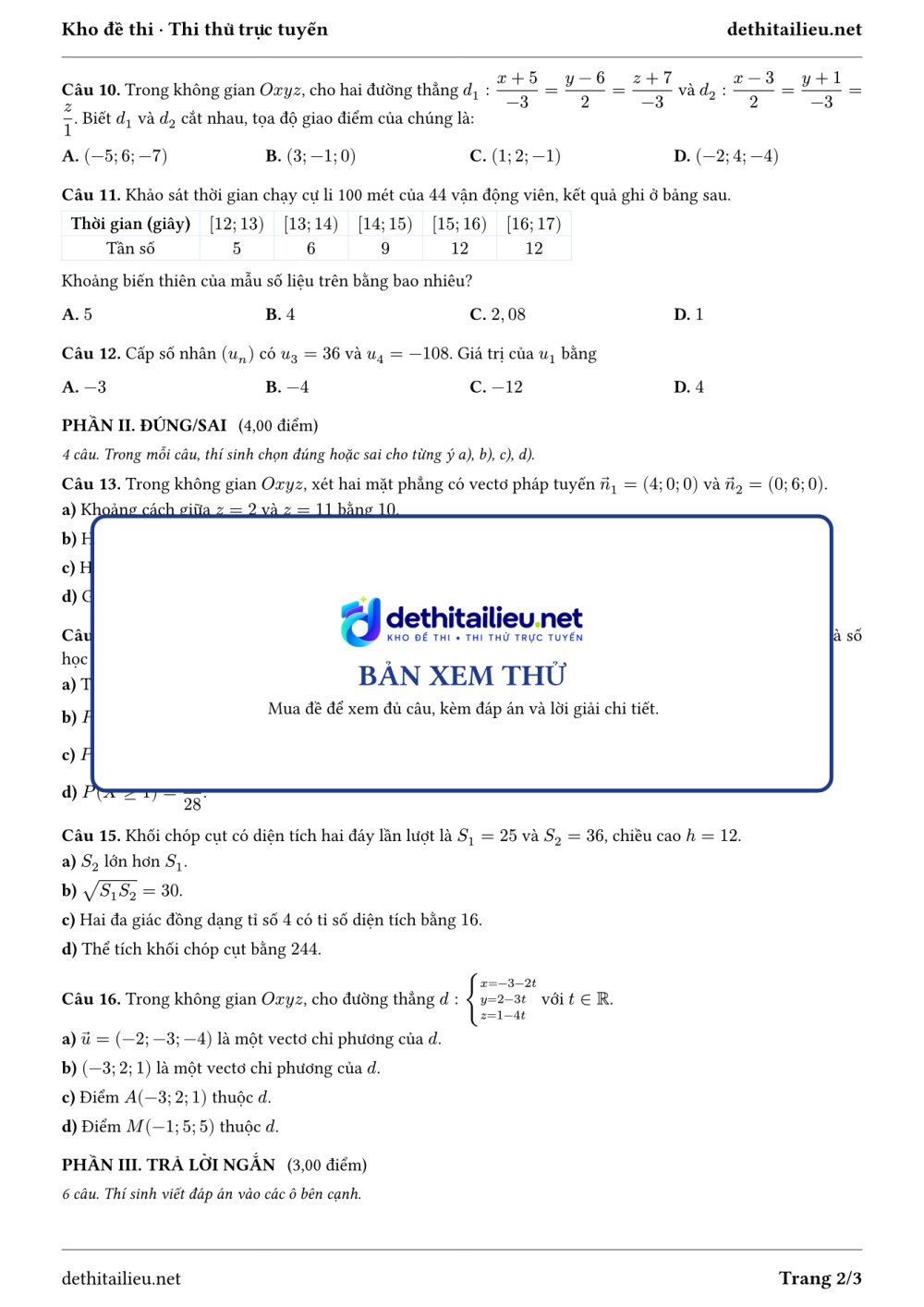 Trang 2 của đề T-TN-06-16