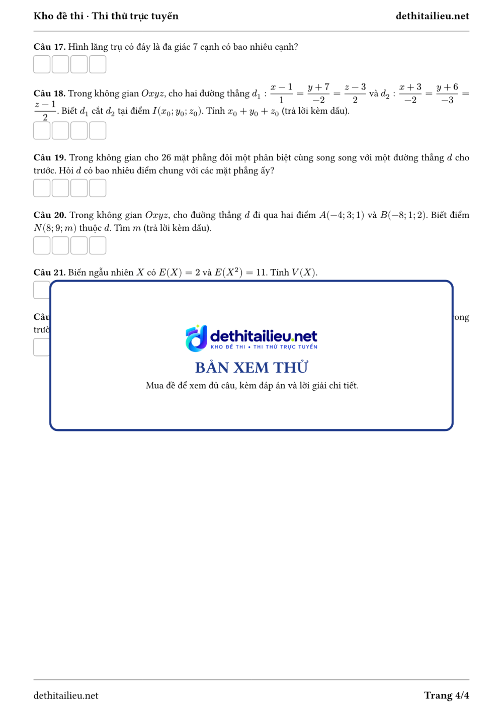 Trang 4 của đề T-TN-06-18