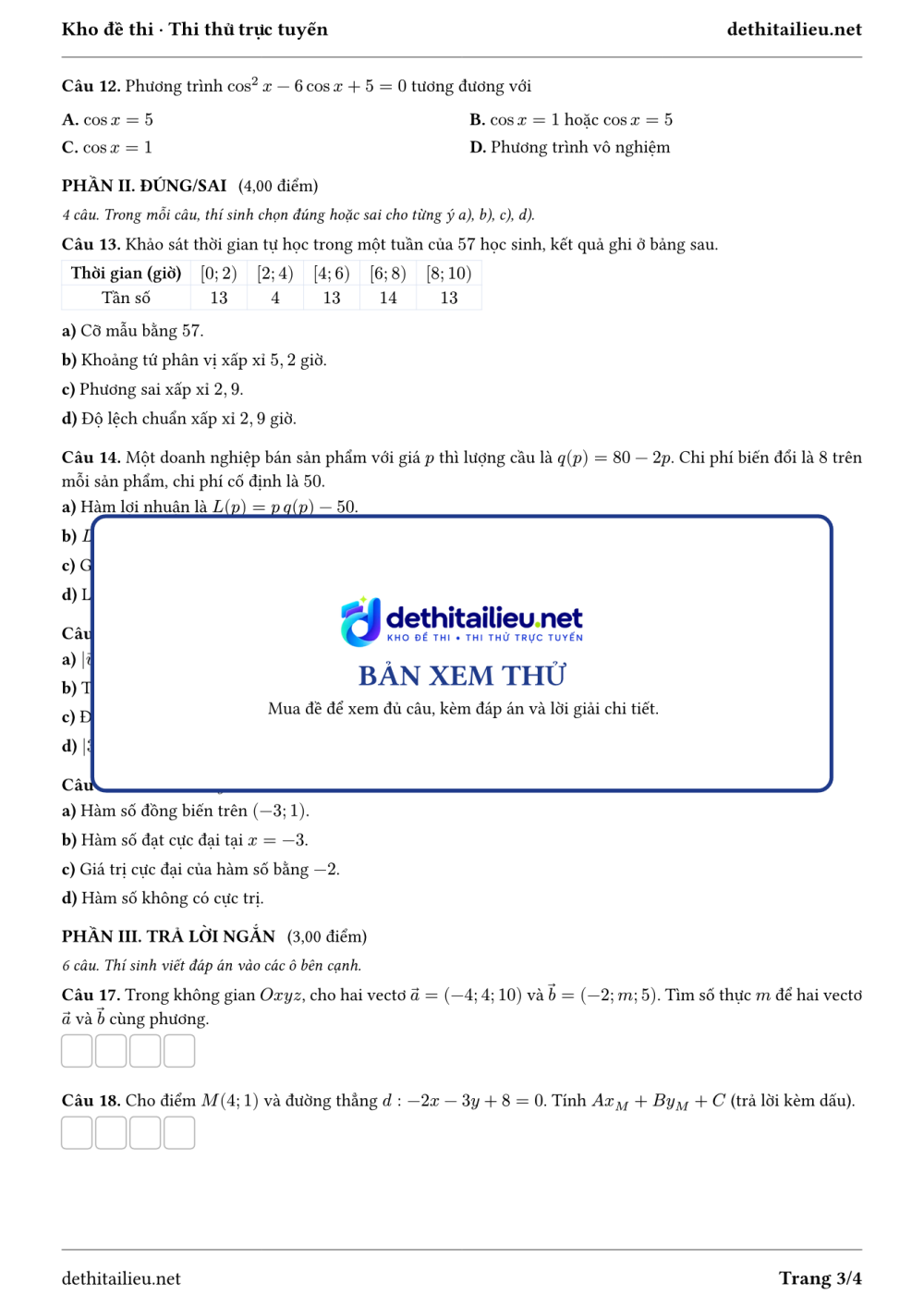 Trang 3 của đề T-TN-06-03