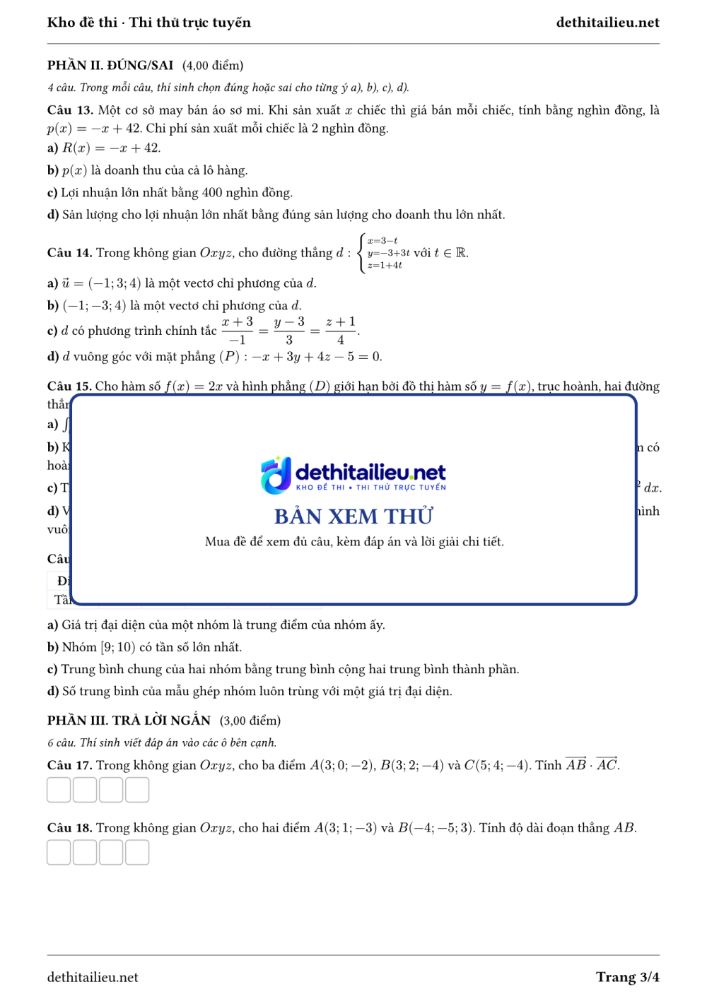 Trang 3 của đề T-TN-06-07