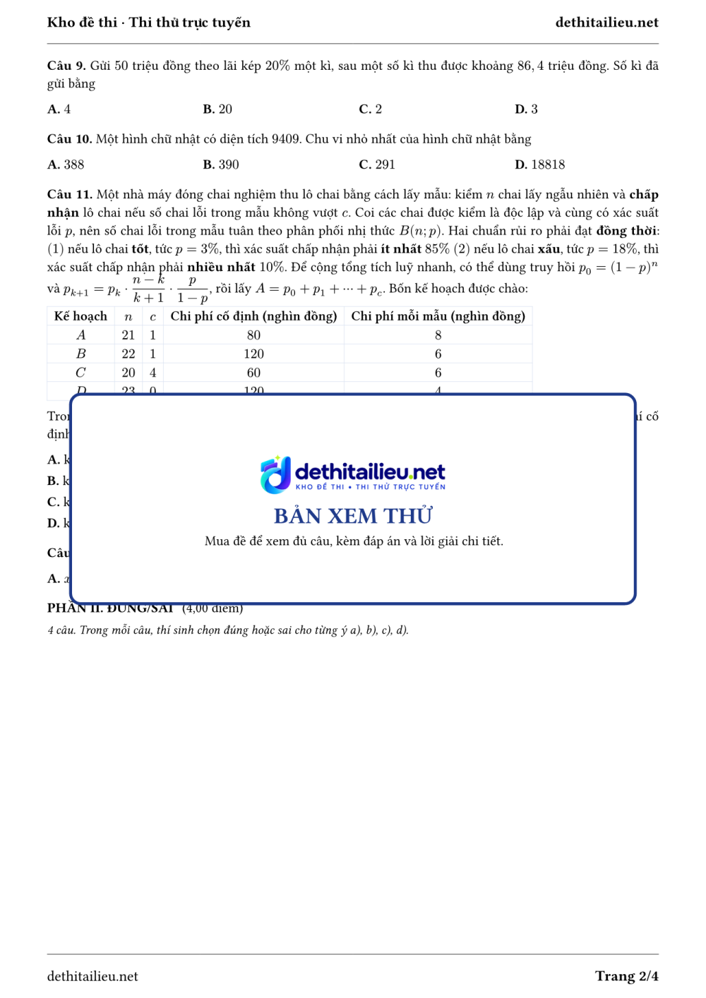 Trang 2 của đề T-TN-10-04