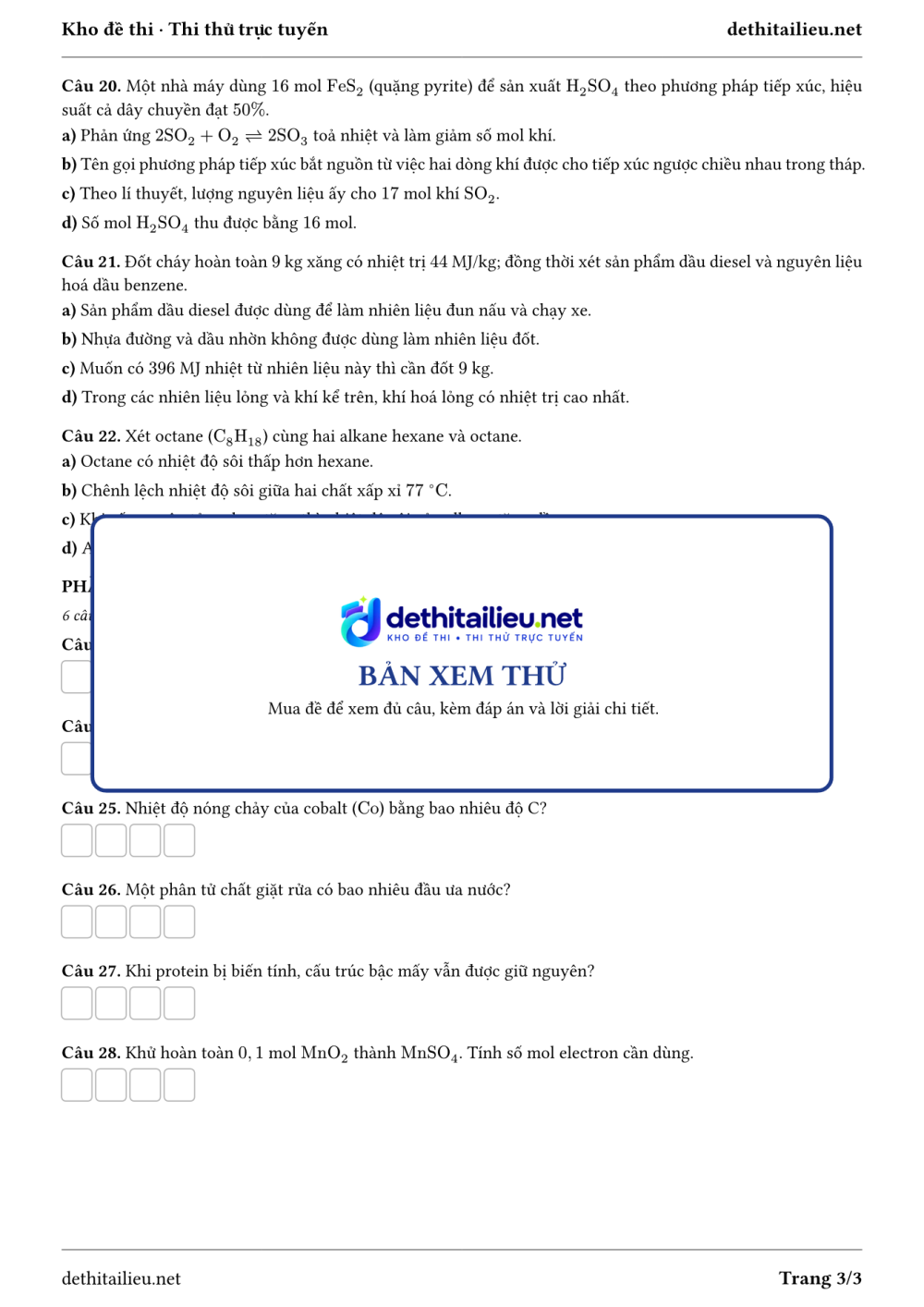 Trang 3 của đề H-TN-09-01