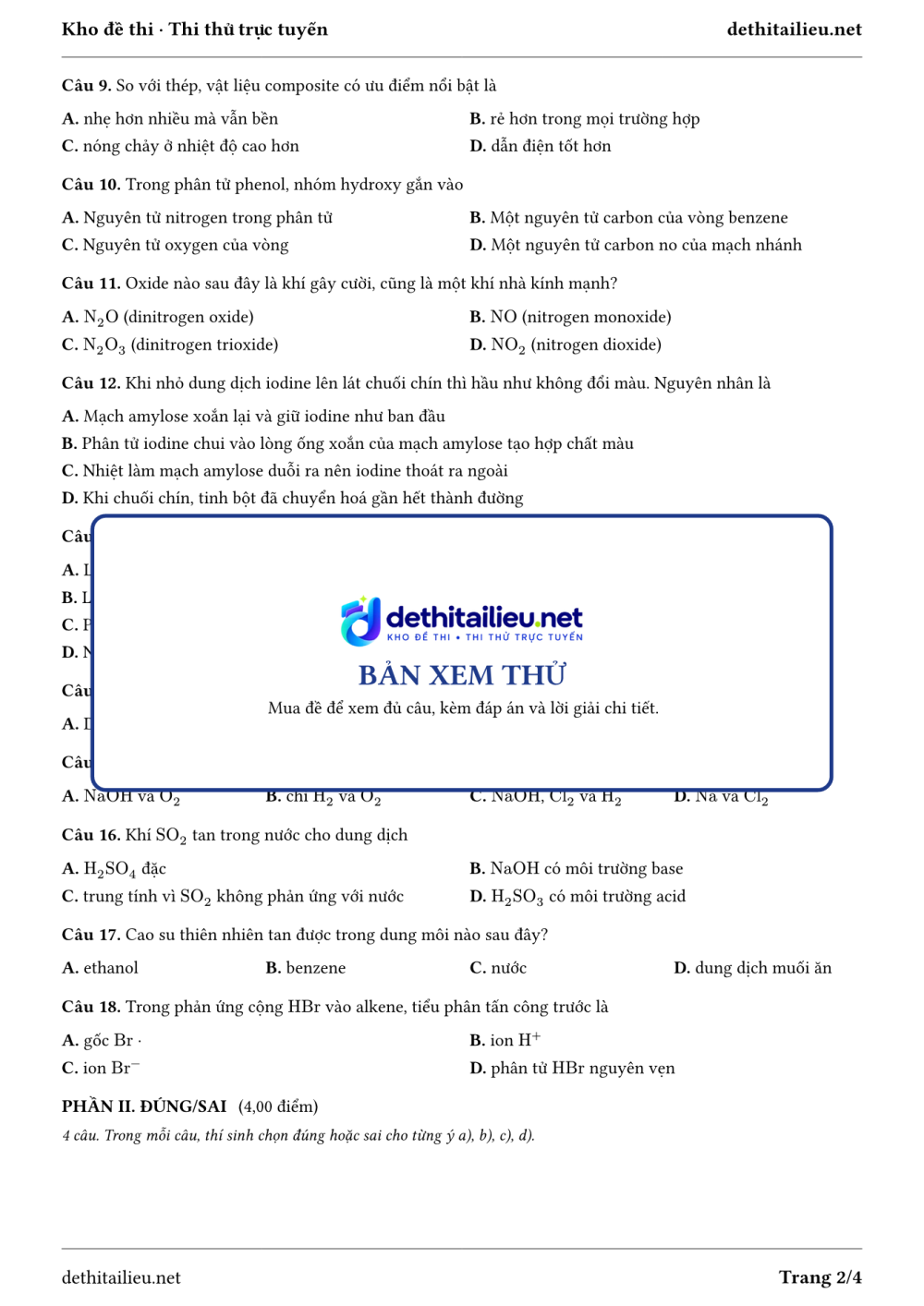 Trang 2 của đề H-TN-09-21
