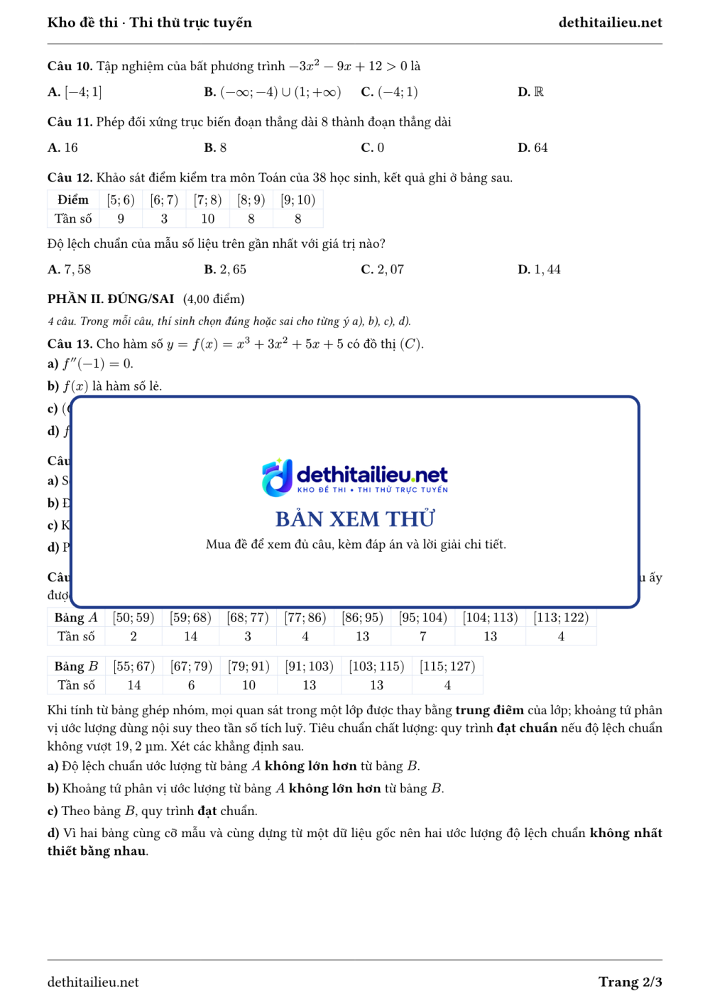 Trang 2 của đề T-TN-04-15