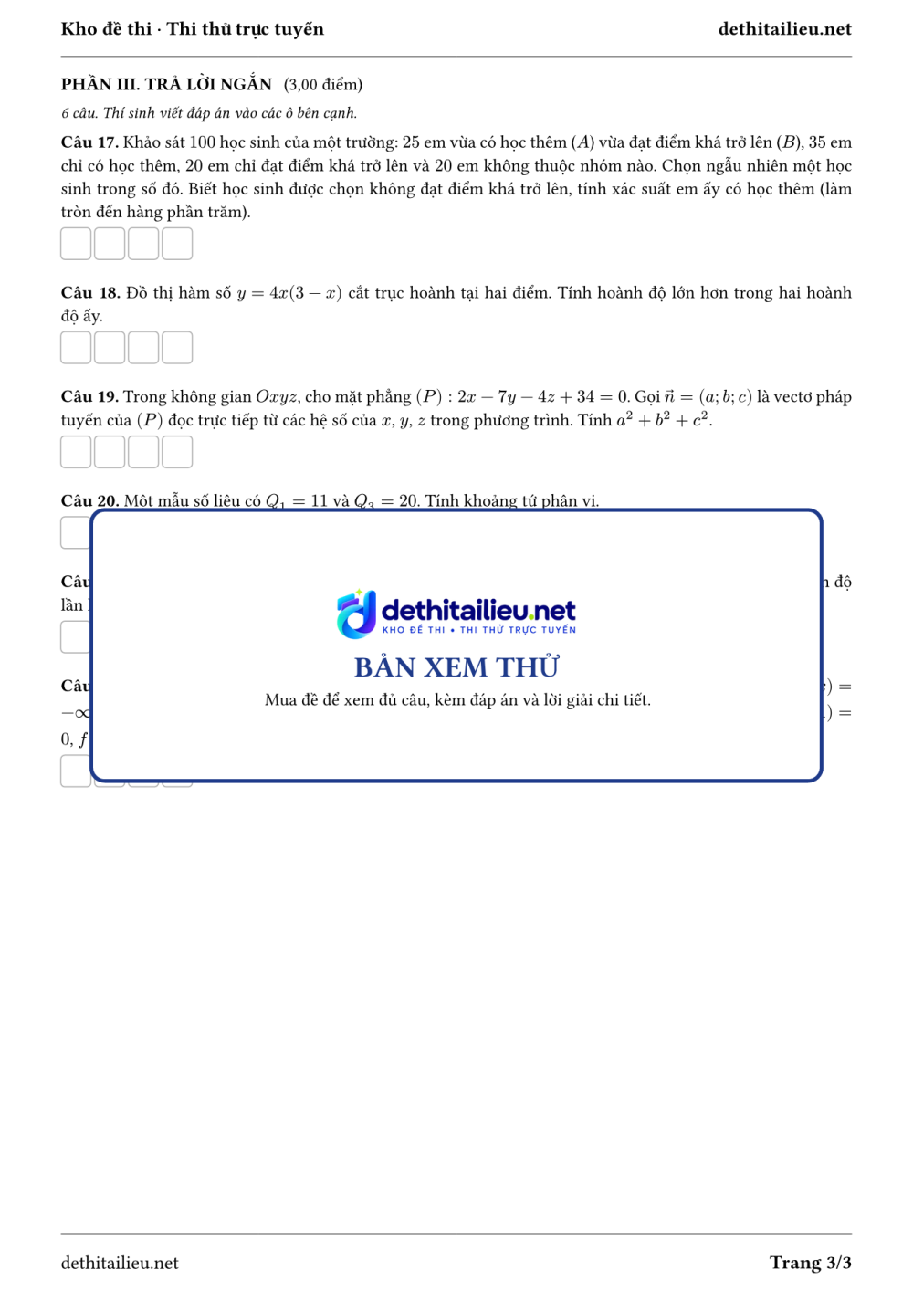 Trang 3 của đề T-TN-04-26