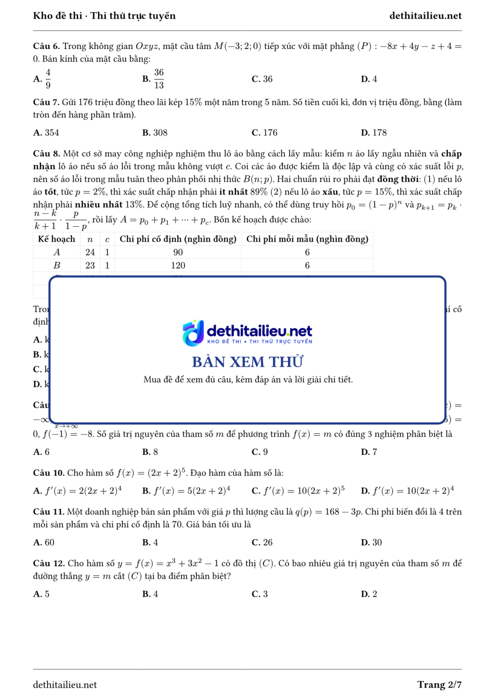 Trang 2 của đề T-TN-01-04