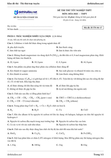 Trang 1 của đề H-TN-04-17