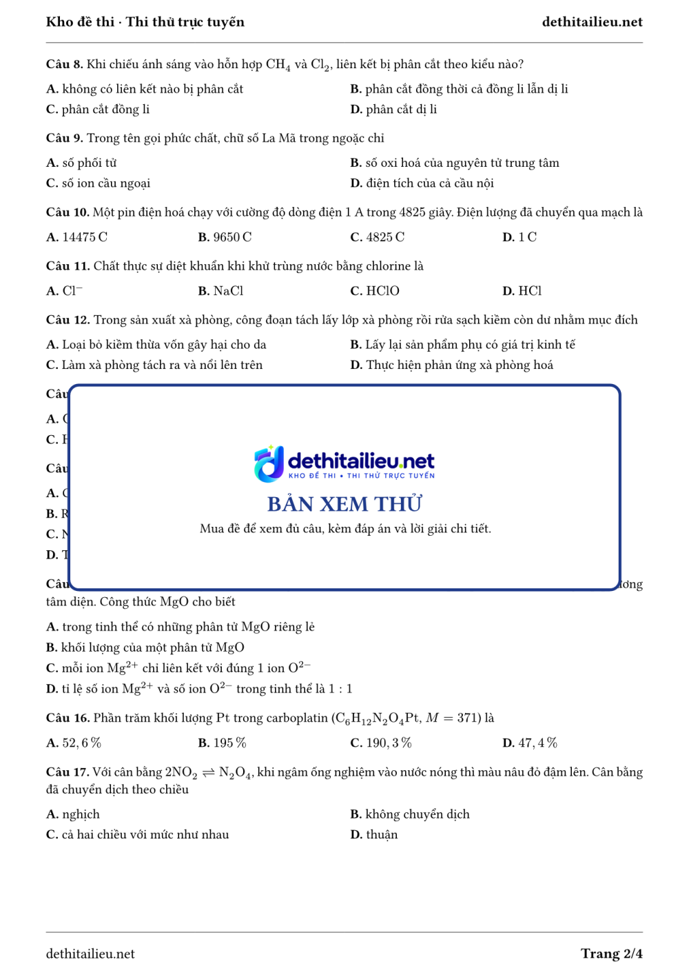 Trang 2 của đề H-TN-04-26