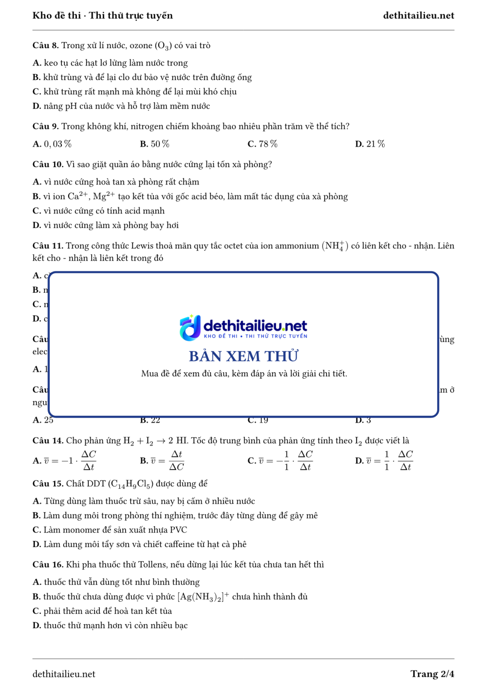 Trang 2 của đề H-TN-04-36