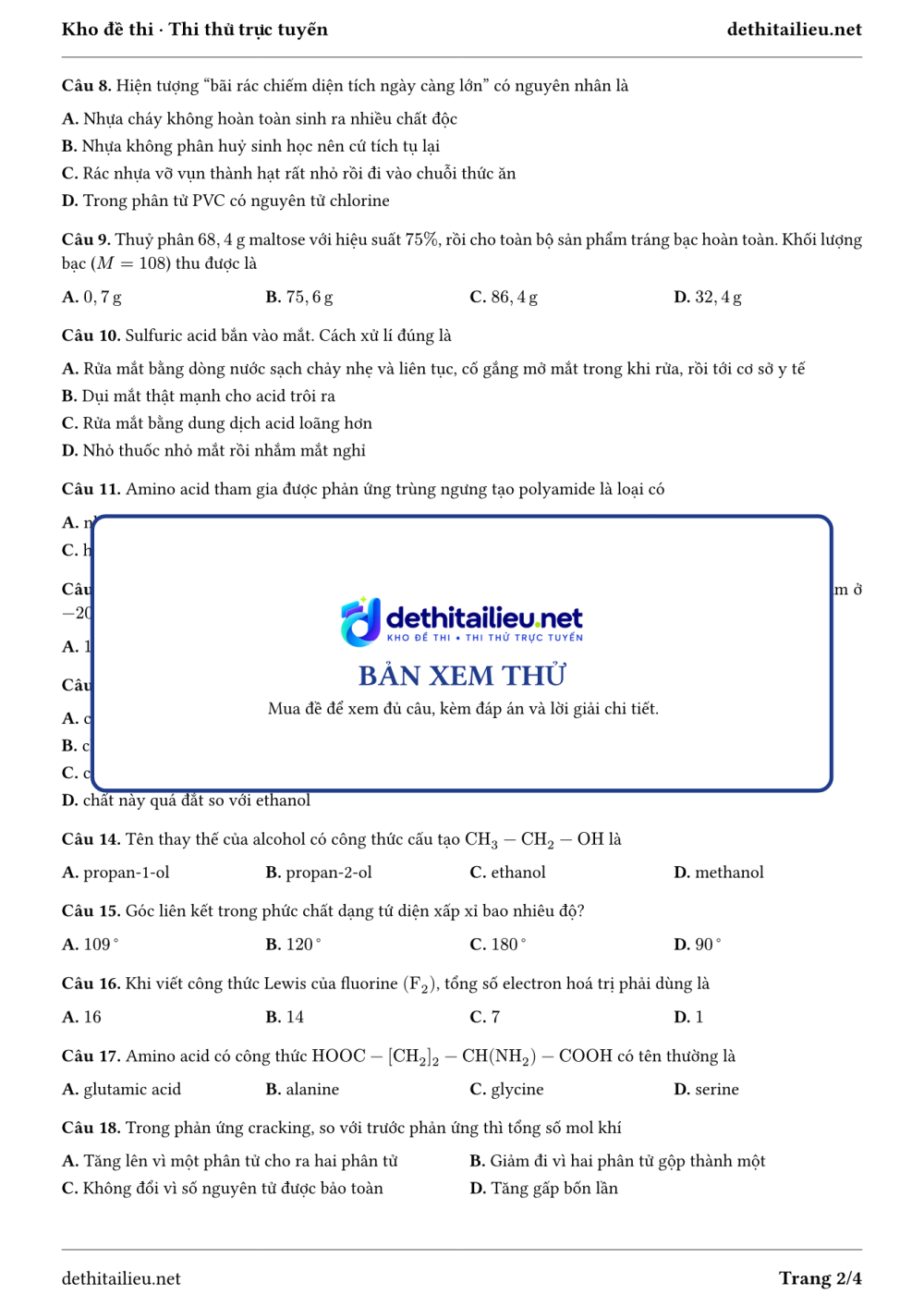Trang 2 của đề H-TN-04-08