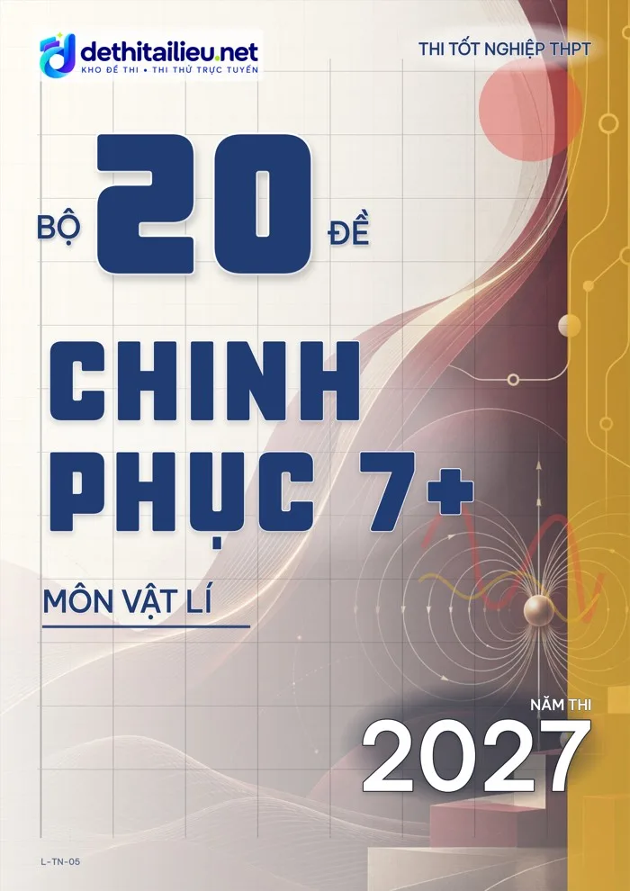 Bìa Bộ 20 đề chinh phục 7+