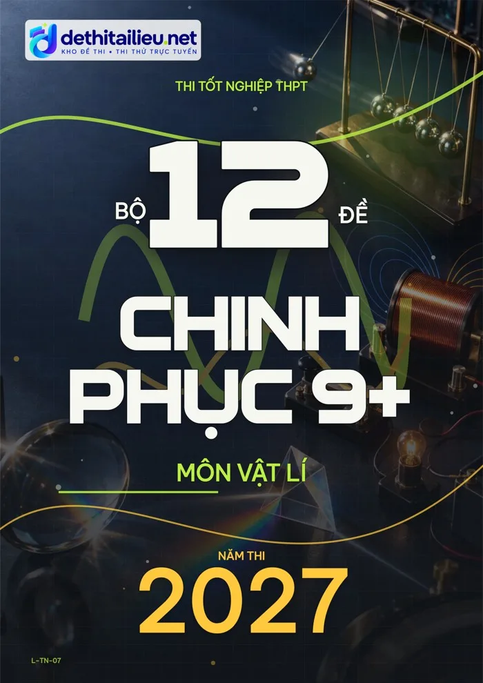 Bìa Bộ 12 đề chinh phục 9+