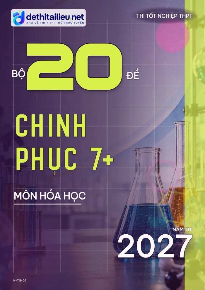 Bìa Bộ 20 đề chinh phục 7+