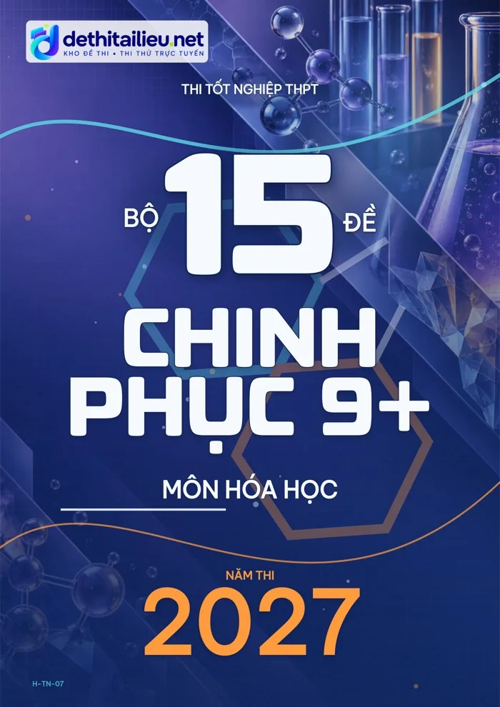 Bìa Bộ 15 đề chinh phục 9+