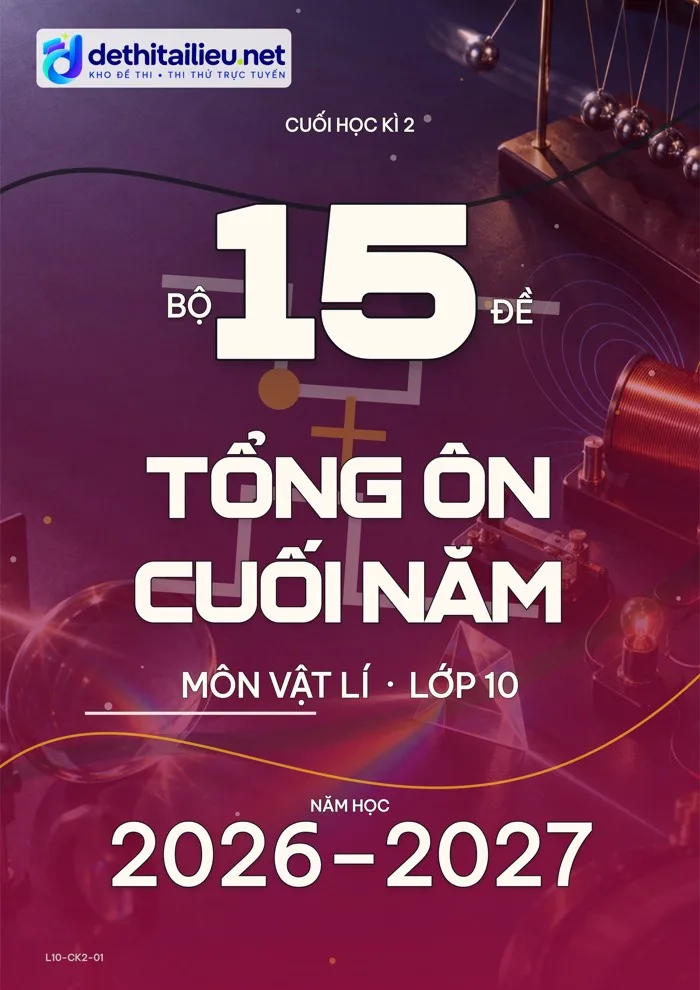 Bìa Bộ 15 đề tổng ôn cuối năm